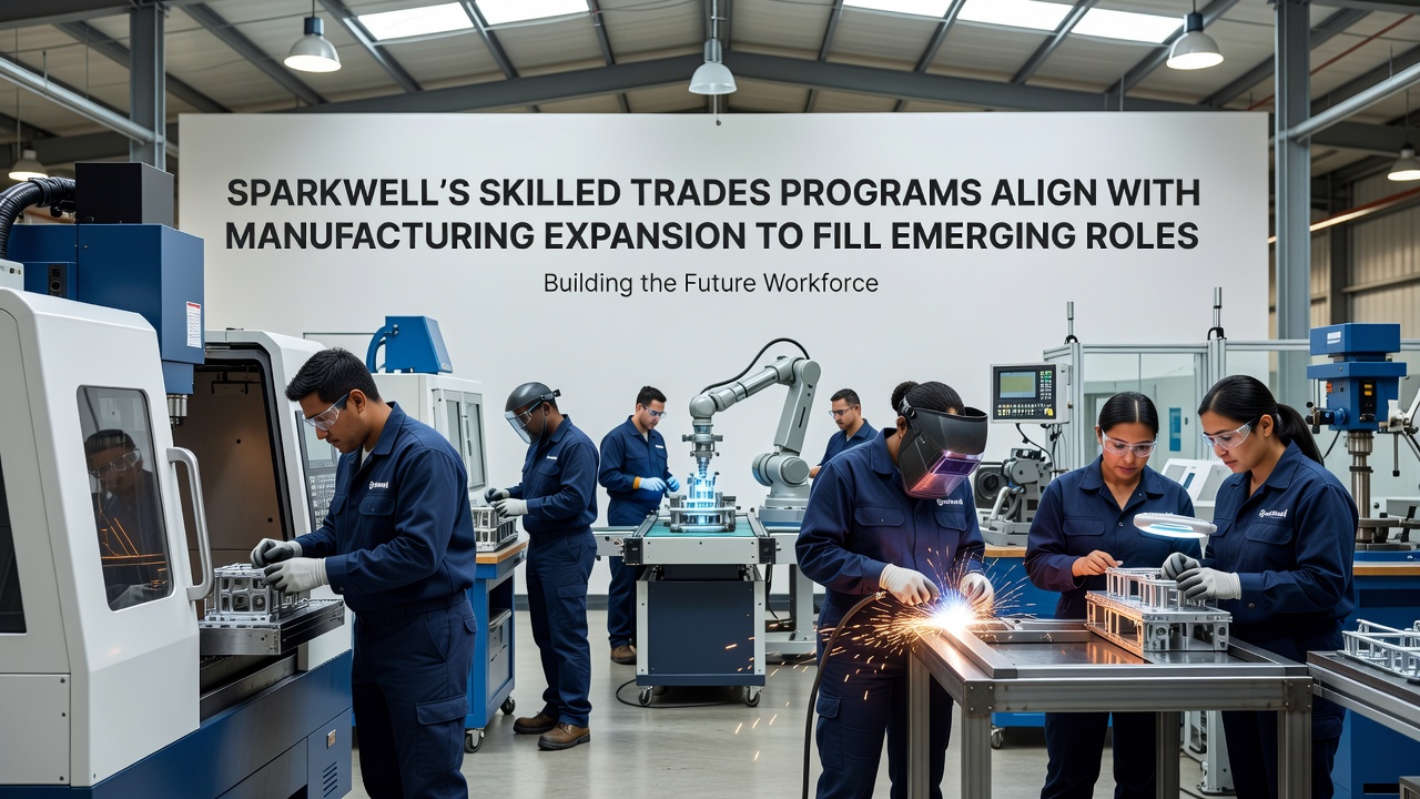 Sparkwell's Skilled Trades Initiatives Match Manufacturing Sector Expansion